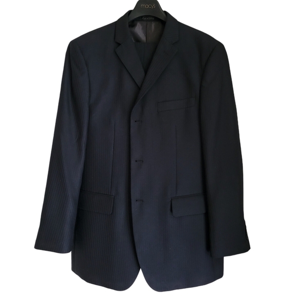 Evan Picone 3-Button Suit Men's Size 42R Men's. Waist 34 Inseam 31. Excellent - Picture 4 of 7